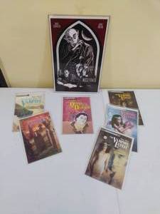 Six Comic Books & Poster
