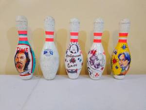 Painted Bowling Pins