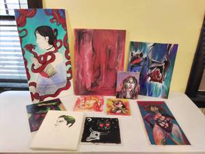 Ten Pieces of Original Artwork