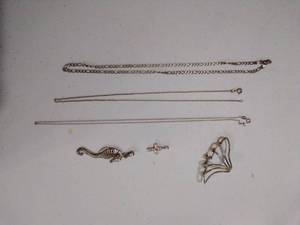 Lot of Sterling Silver Jewelry