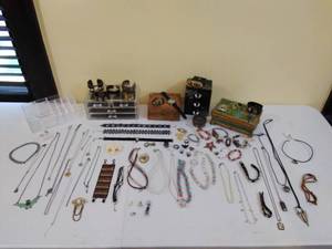Lot of Costume Jewelry & Small Jewelry Boxes