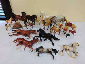 HUGE Lot of Toy Horses