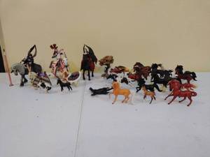 Large Lot of Small Toy Horses
