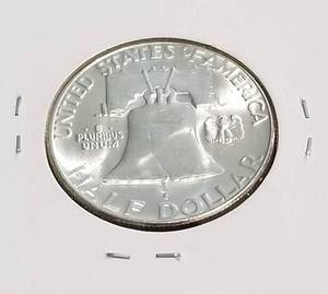 1955 FRANKLIN HALF DOLLAR BU