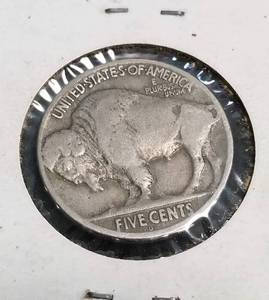 1925-D US BUFFALO NICKEL BETTER DATE COIN
