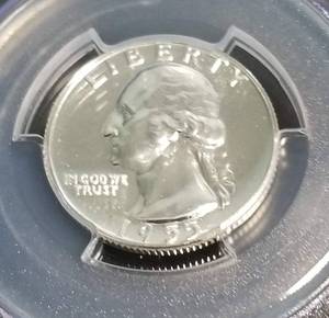 1955 PROOF WASHINGTON QUARTER PR66 PCGS