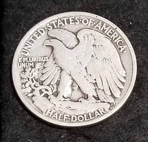 1918 WALKING LIBERTY HALF DOLLAR