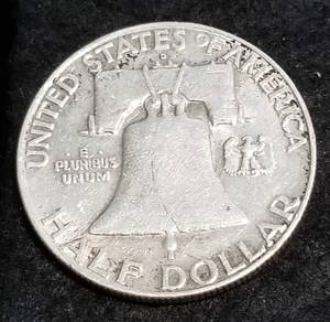 1958-D FRANKLIN HALF DOLLAR