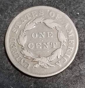 1833 MATRON HEAD LARGE CENT HOT LIPS VARIETY