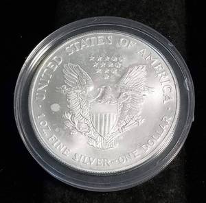 1999 COLORIZED AMERICAN SILVER EAGLE 1 TROY OZ. .999 FINE SILVER IN AIRTITE