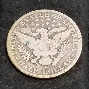1909-O BARBER HALF DOLLAR