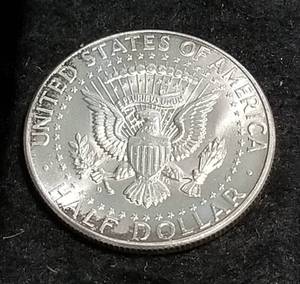 1964-D KENNEDY SILVER HALF DOLLAR BU