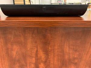 Used cash drawer with locking lid. ...
