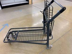 Folding Top Shelf Allows Bulky Item...