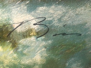 lot 76 image: Large Author Signed Print