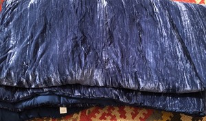 lot 111 image: Home Brand Navy Blue Twin Comforter