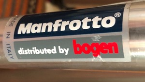 lot 137 image: Manfrotto Tripod Proball 468RC No. 00326