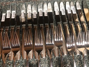 lot 150 image: Partial Set of Gorham Flatware