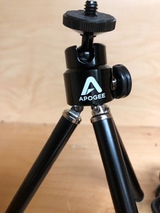 lot 183 image: Apogee Mini Tripod and Microphone