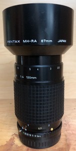 lot 124 image: SMC Pentax MH-RA  645 Macro Lens