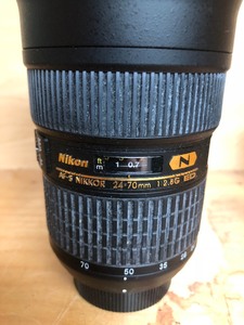 lot 132 image: Nikon Camera Lens-24-70mm