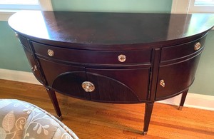 lot 2 image: Universal Furniture Buffet Server Console table