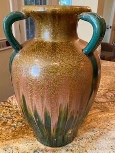 lot 23 image: Two Decorative Pottery Vases