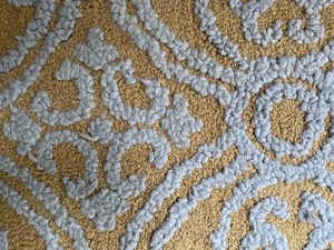 lot 55 image: Decorative Round Area Rug