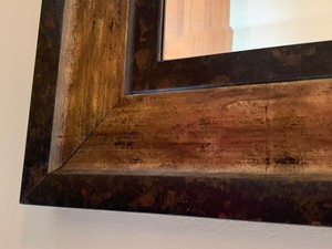 lot 301 image: Large Decorative Wall Mirror