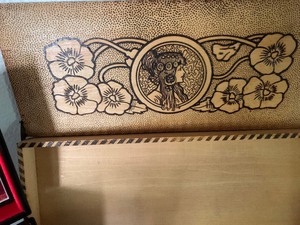 lot 61 image: Lot of Wooden DecorativeTrinket Boxes