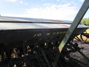 John Deer Pony Drill wGrass Seeder