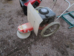 Wheeled Trimmer & Snow Thrower