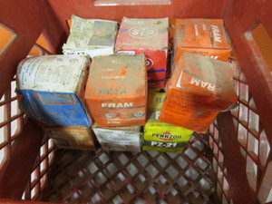 Oil Filters, Oil Cans, Funnels & Pans