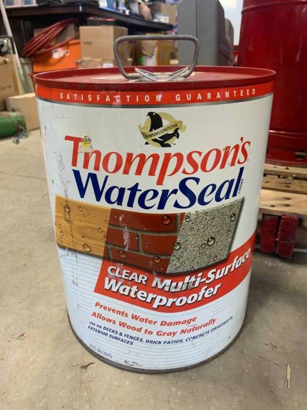 Thompson's WaterSeal Multi-Surface Waterproofer, Clear, 5 Gallon
