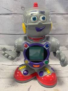 lot 2 image: Fisher Price Kasey the Kinderbot 14 Tall