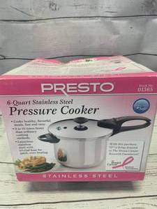 lot 5 image: Presto 6 Quart Pressure Cooker