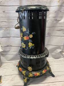 lot 31 image: Antique Painted Stove 23 12 Tall