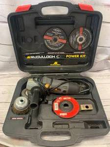 lot 32 image: McCullough Power Grinder Kit  (works great)