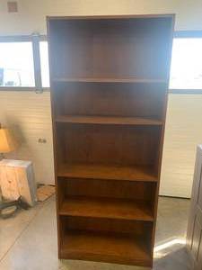 lot 40 image: Wood Book Shelf 68 Tall
