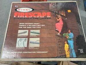 lot 51 image: Vintage New in Box Fire Escape Ladder