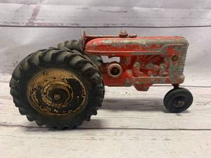 lot 56 image: Antique Toy Tractor