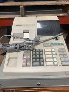lot 83 image: Sharp ER-2386S Cash Register