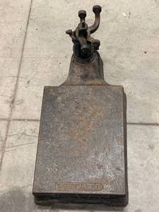 lot 106 image: Antique Fairbanks Scale Platform