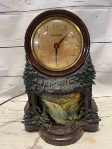 lot 115 image: Mastercrafters Model 344 Waterfall Clock 10 12 Tall