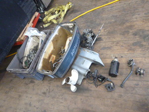lot 11 image: Outboard Engine Parts