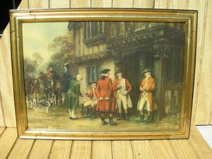 lot 86 image: Vintage Meeting at the Lodge by F.M.Bennett