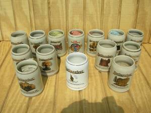 lot 125 image: Complete Set Heritage Fest Steins