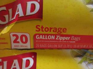Glad Storage Bags
