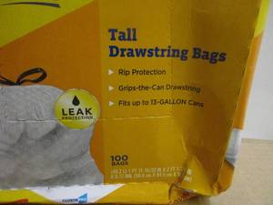 Glad Drawstring Bags