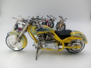 10 Vintage Harley Davidson Motorcycles 1 18 Scale